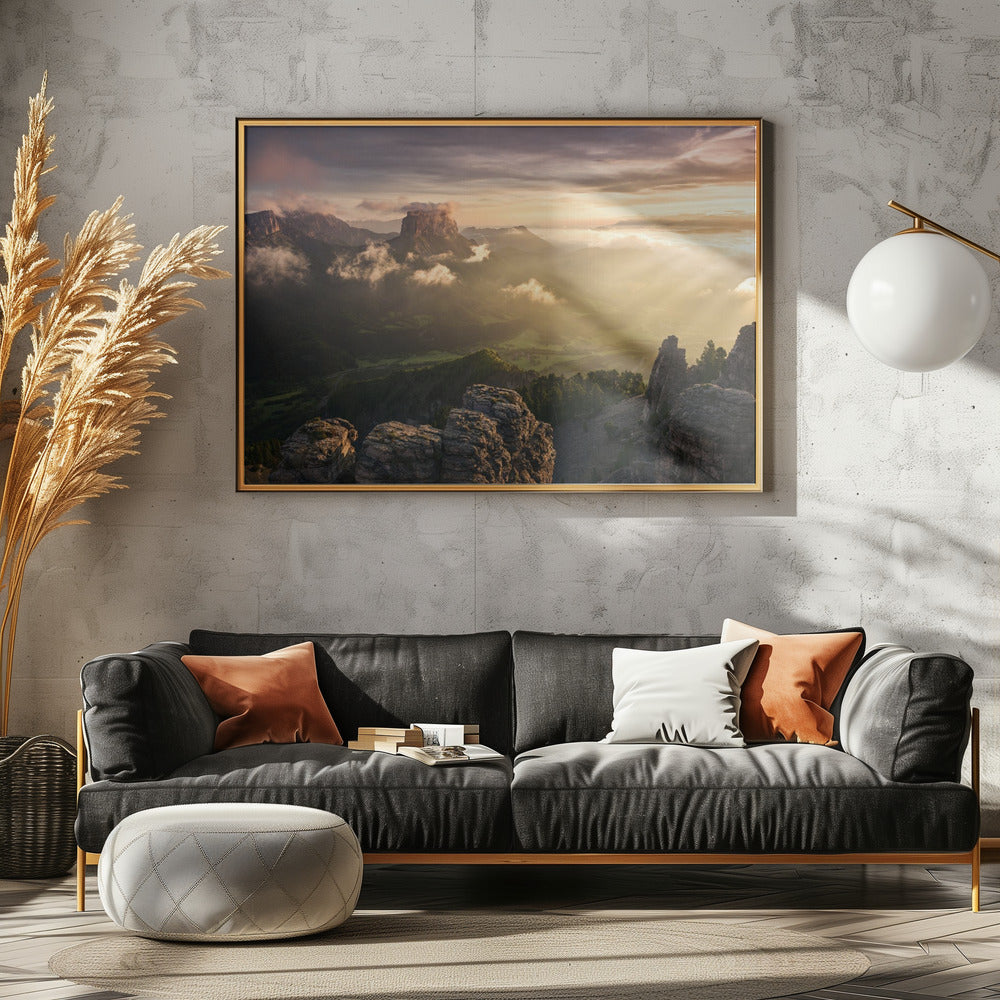 Machtige Ochtend | Poster