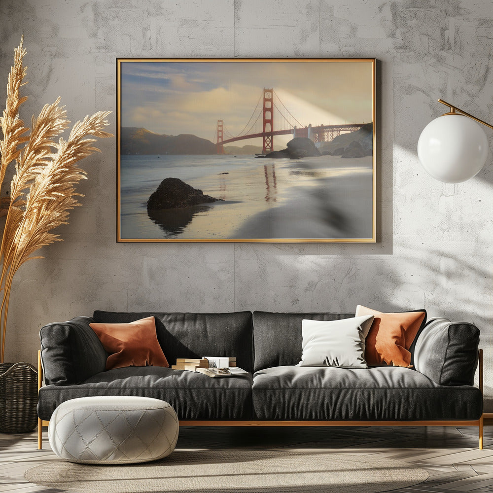 Golden Gate Morning | Poster