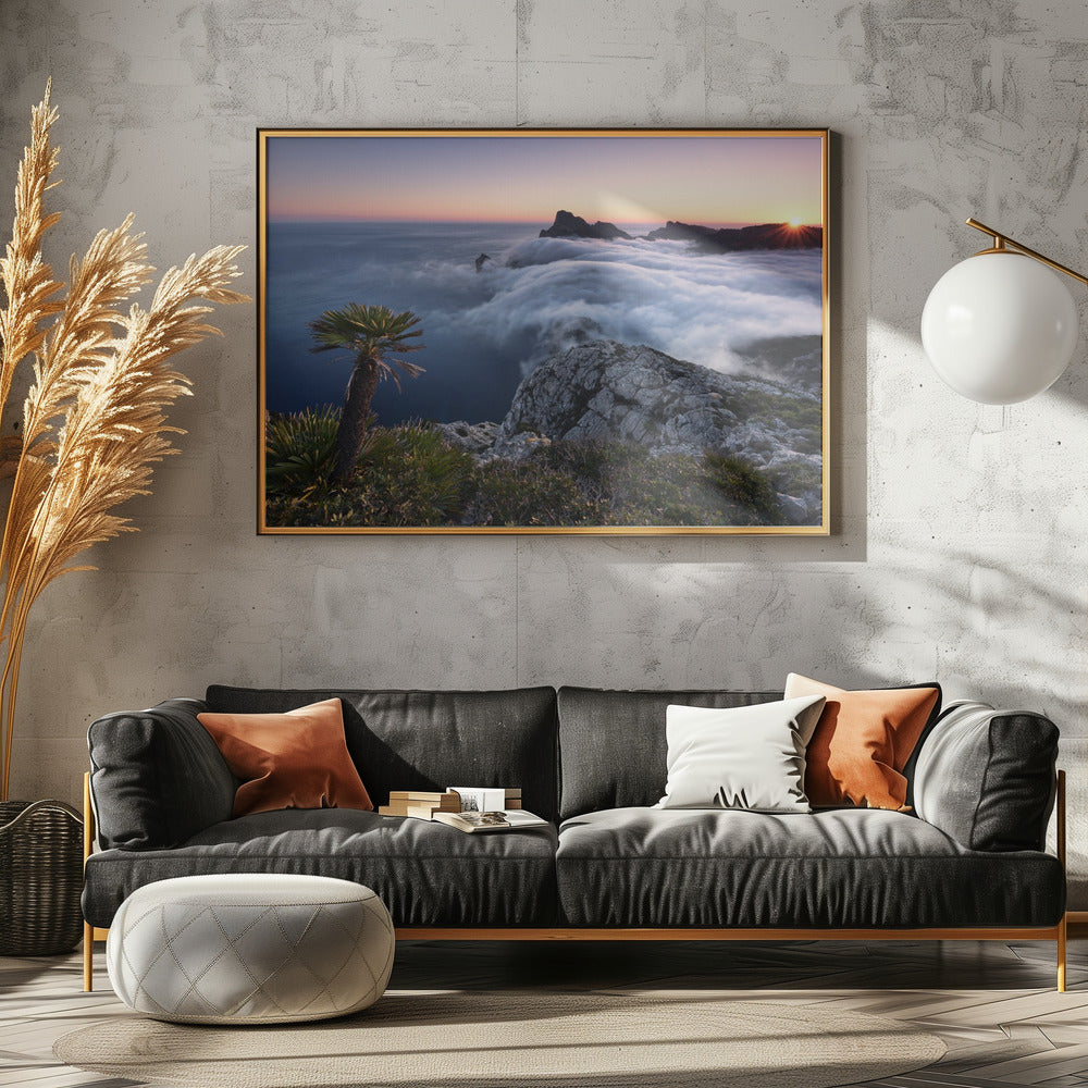 Schemering Uitkijkpunt | Canvas