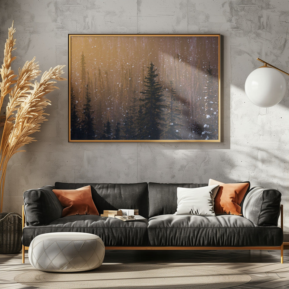 Sneeuwvlokken | Canvas