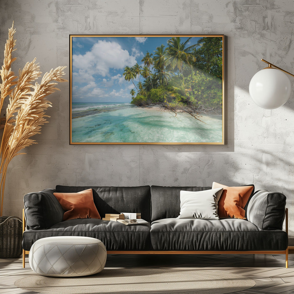 Turquoise Baai | Canvas