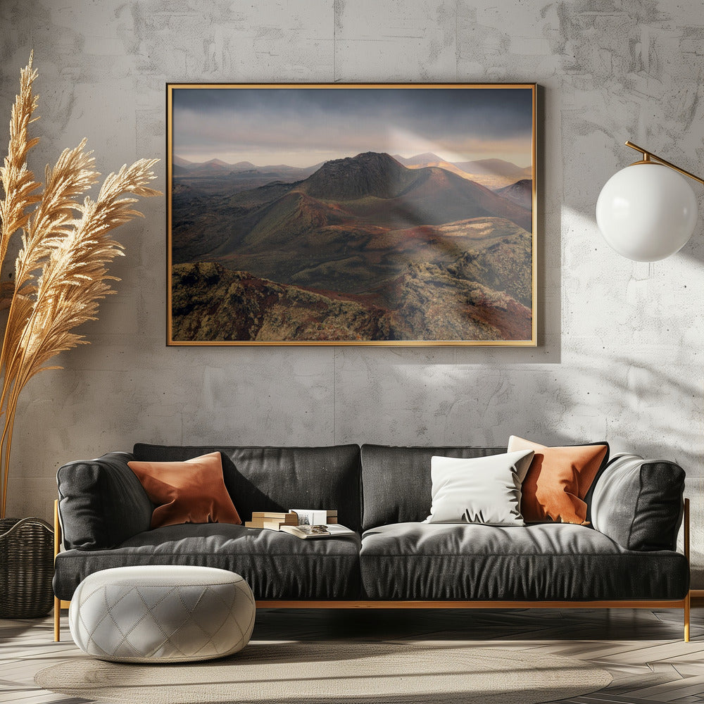 Vulkanisch panorama | Poster