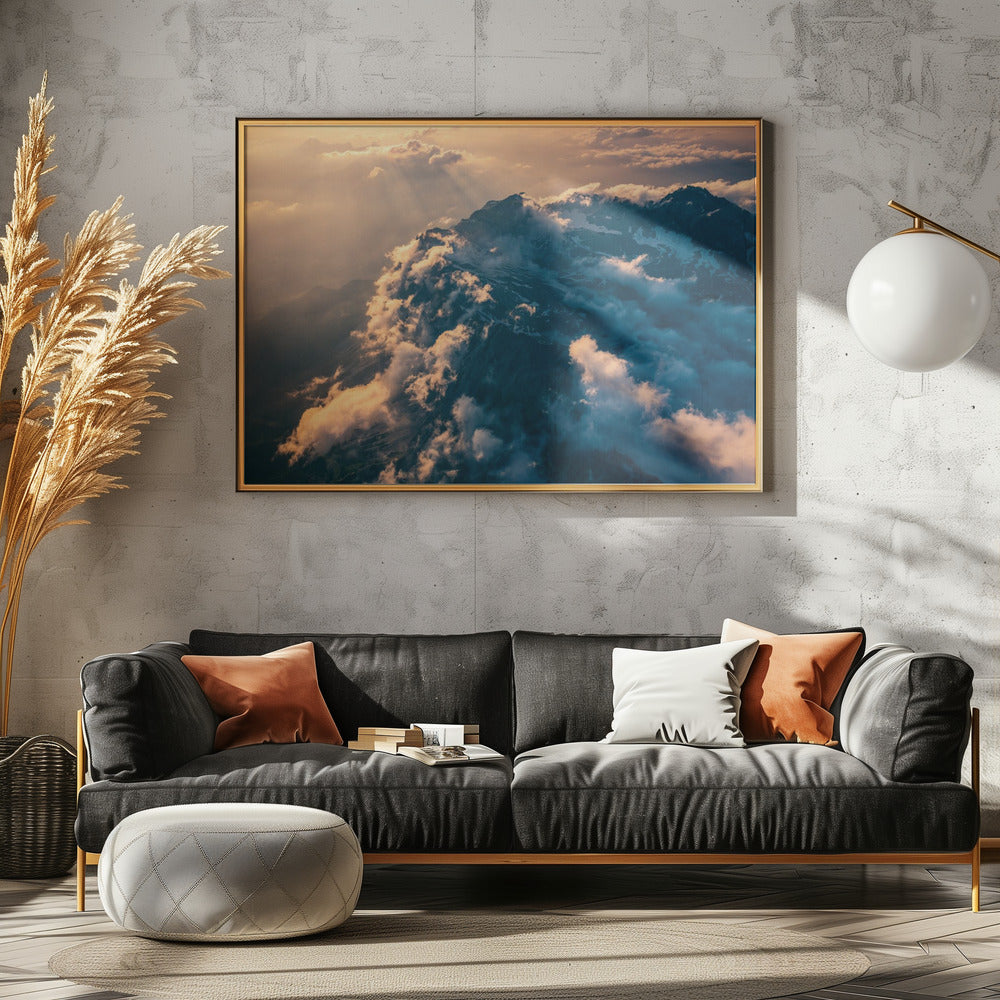Bewolkte jurk | Canvas