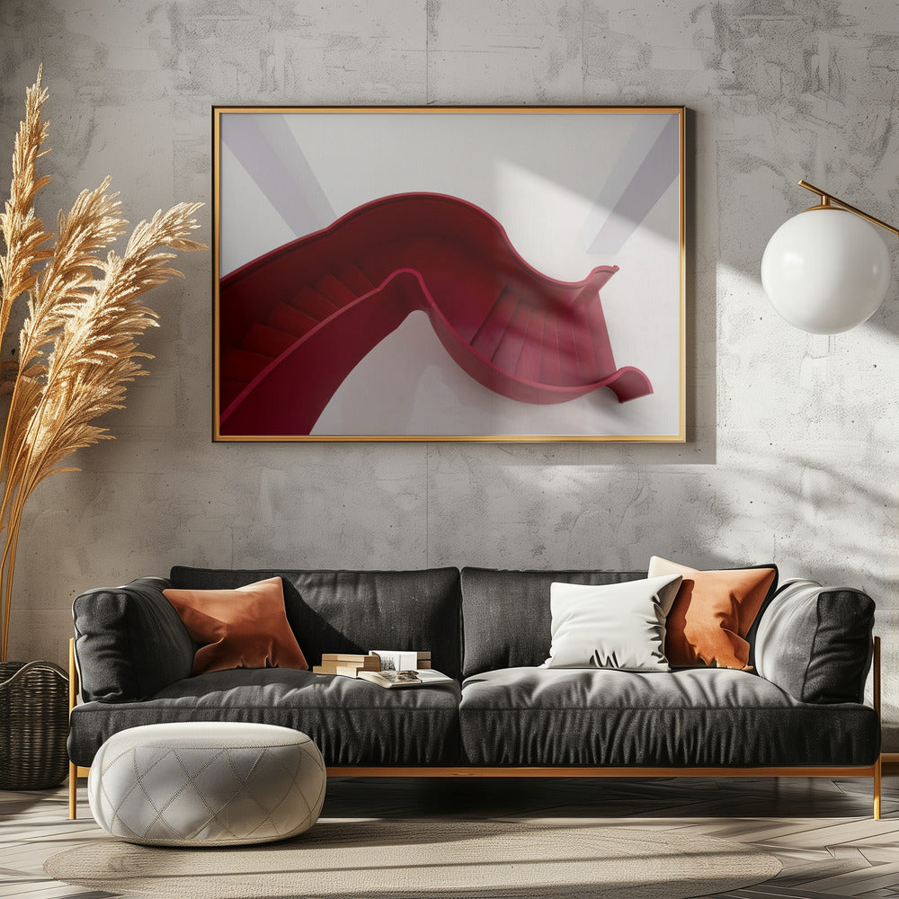 Rode trap | Canvas