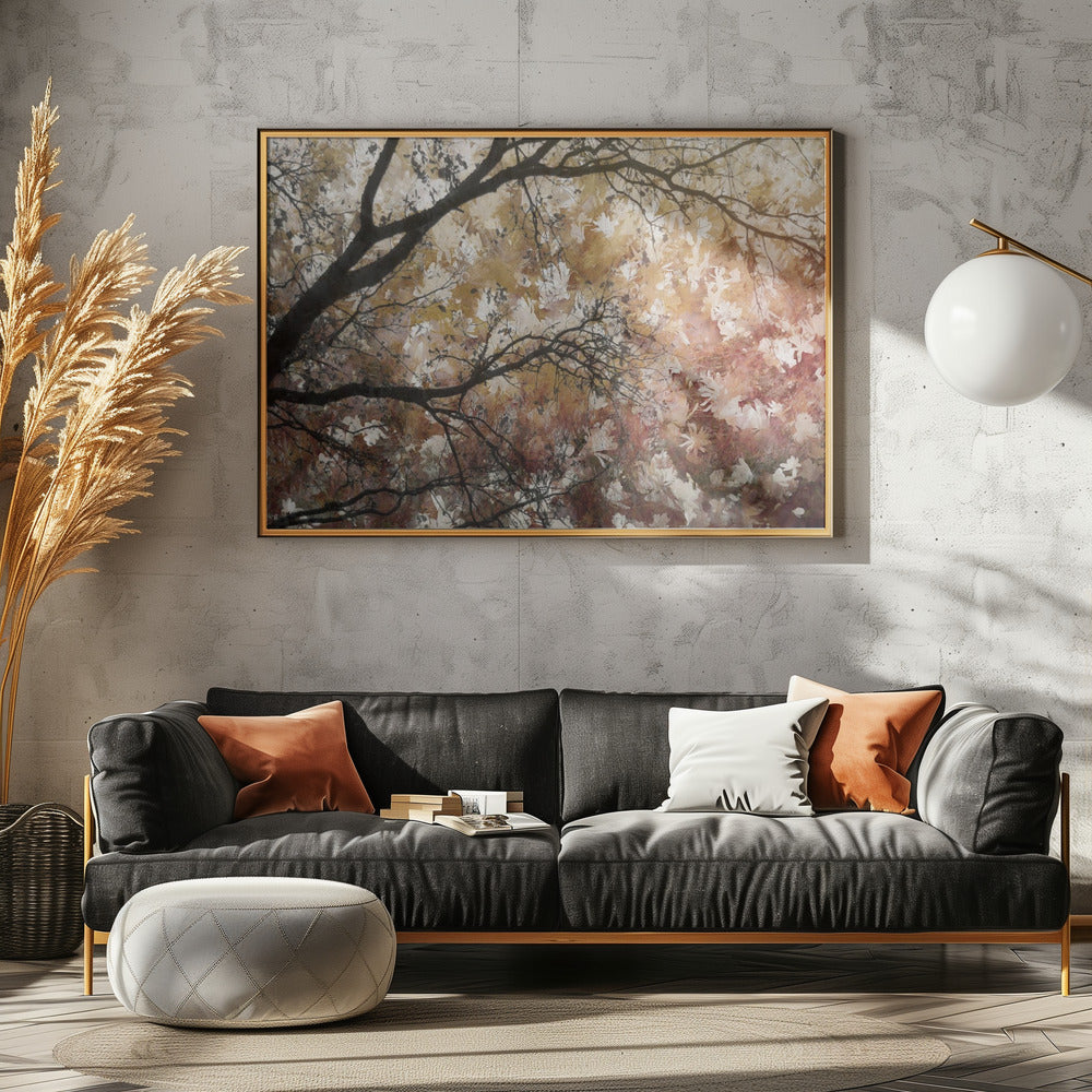 Zee van bloemen | Canvas