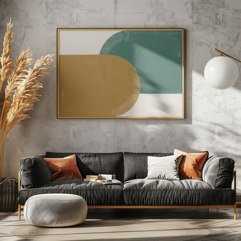 Verduisterde geometrie | Canvas
