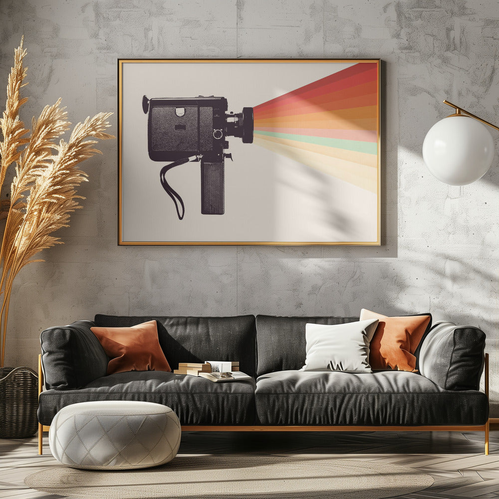 Filmcamera Regenboog | Poster