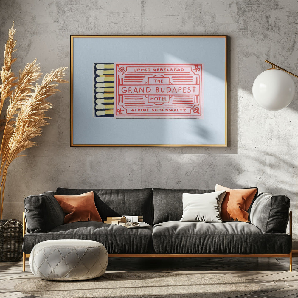The Grand Budapest Hotel Poster | Canvas
