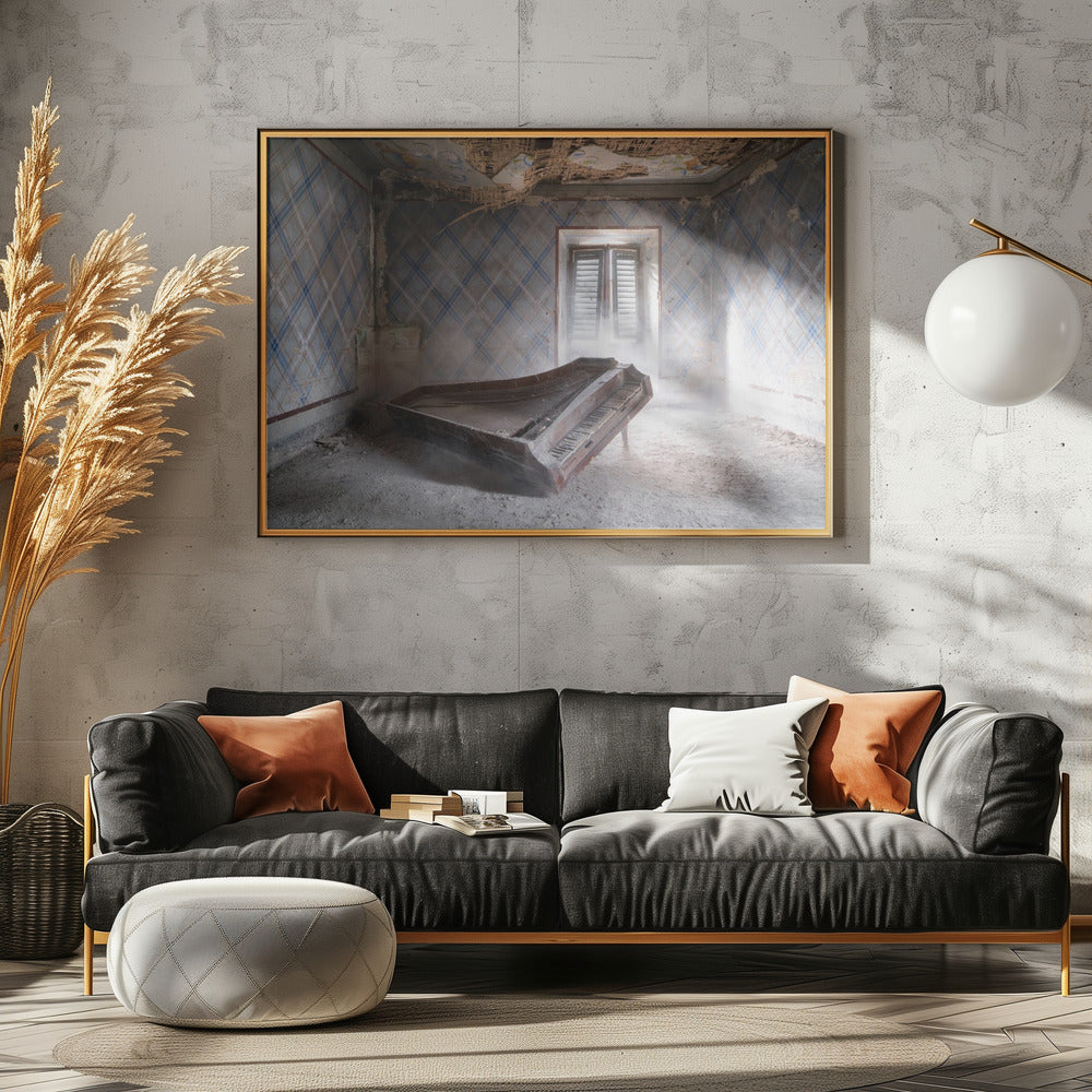 Kapotte piano | Canvas