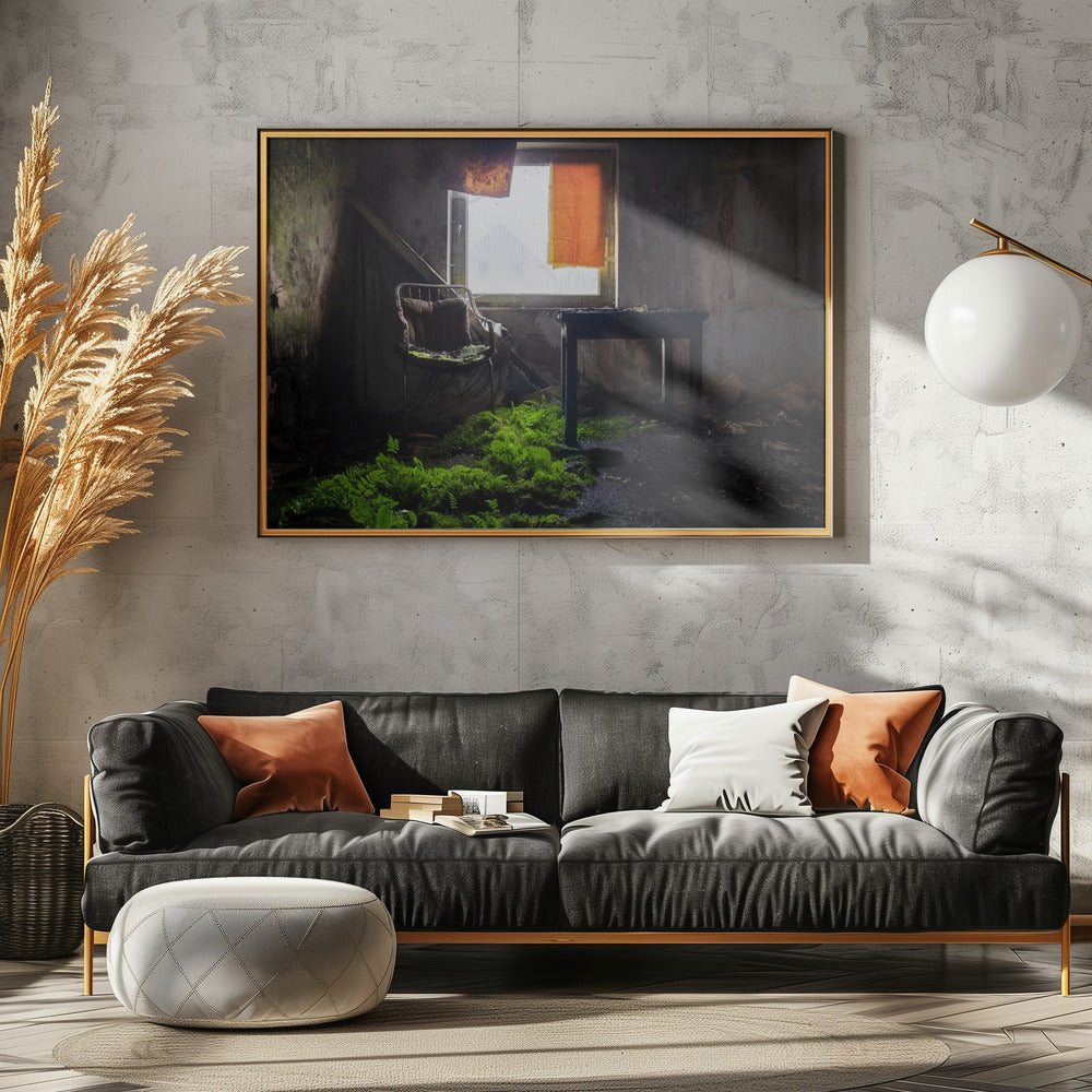 Planten op een rij | Canvas