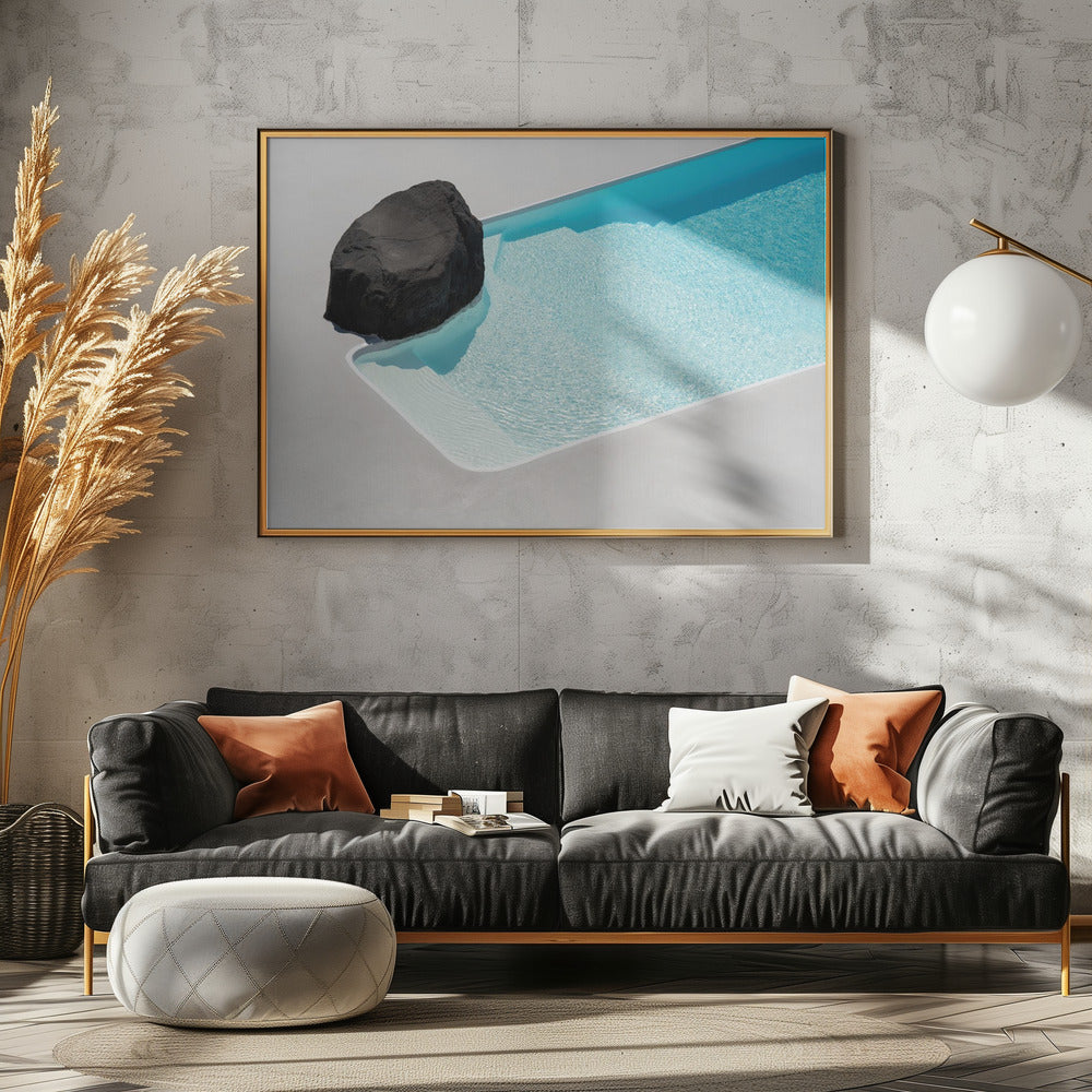 Het zwembad | Poster