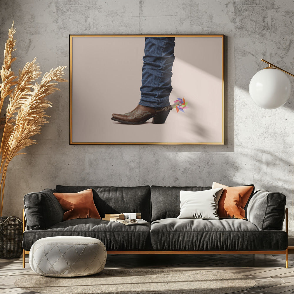 Niet Serieuze Cowboy | Canvas