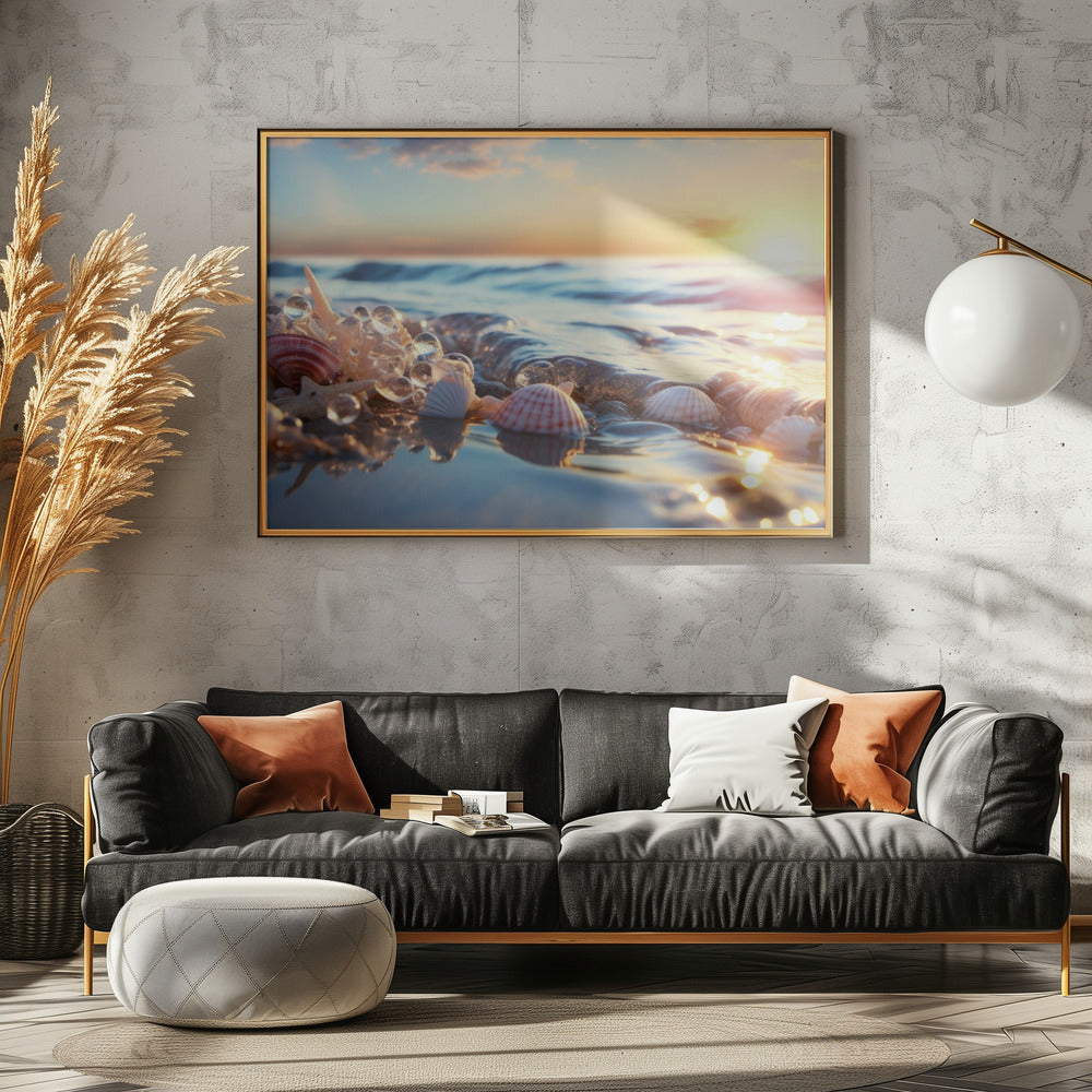 Zeeschelpensereniteit | Poster