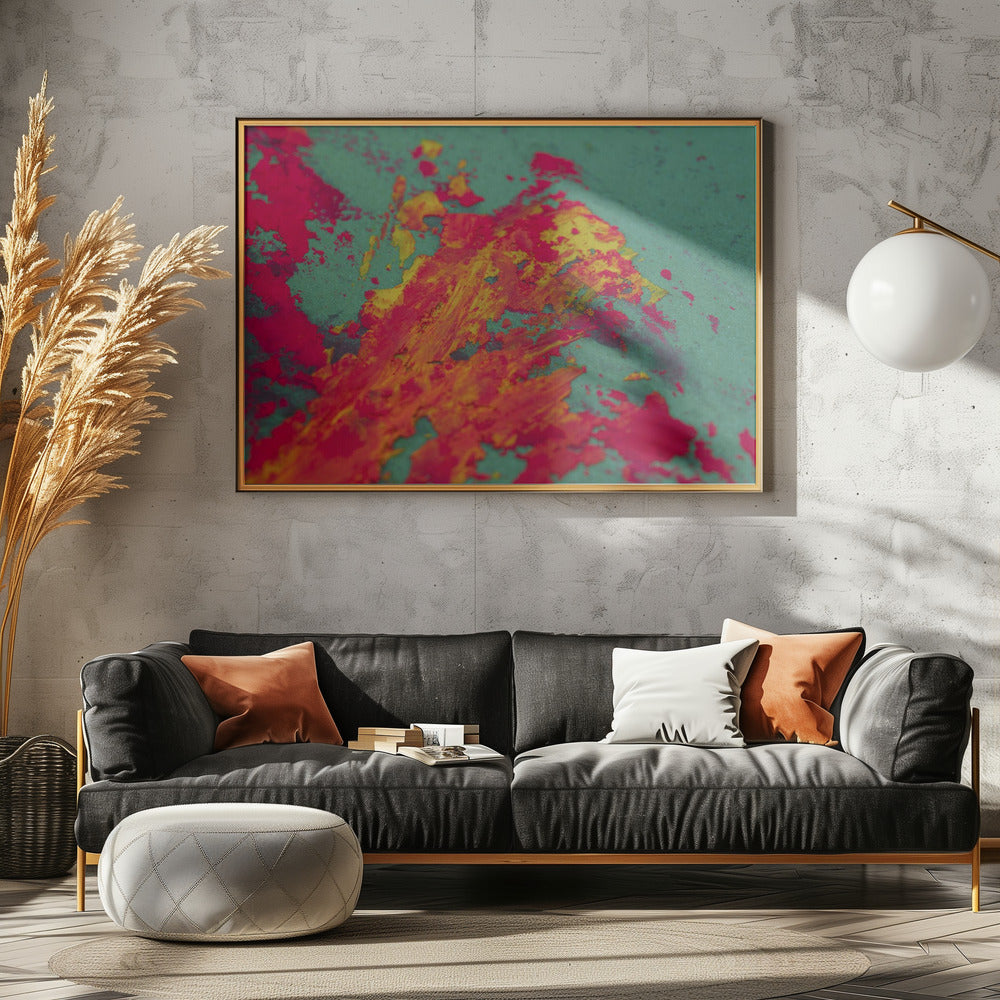gekleurde verf | Canvas