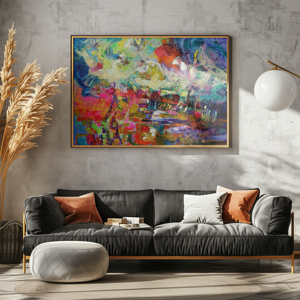 Expressionistisch Abstract | Canvas