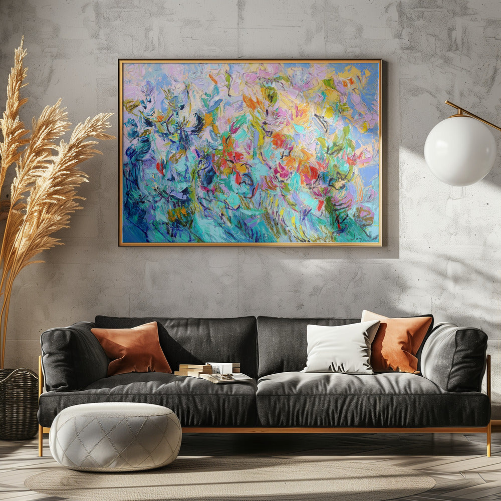 Stralende bloemenharmonie | Canvas
