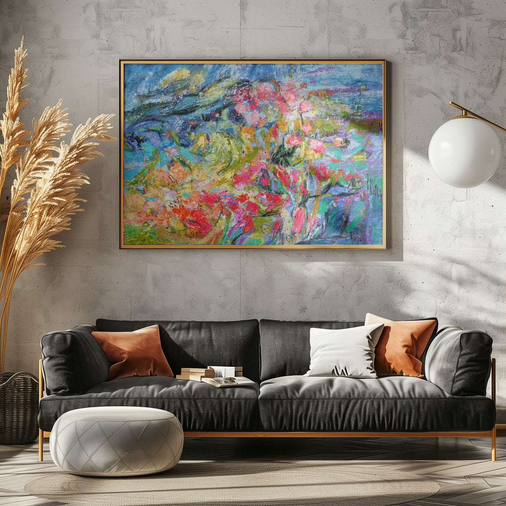 Expressionist Colorful Abstract | Poster