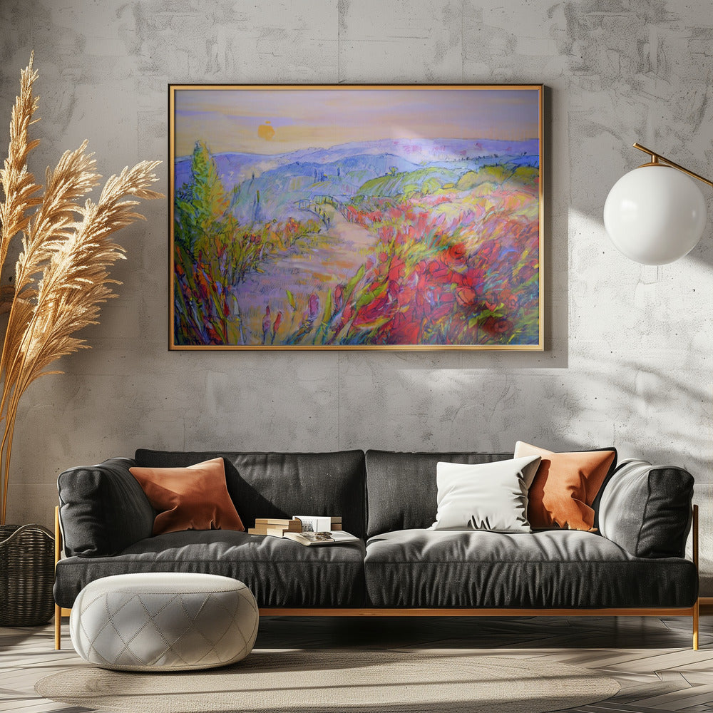 Sunlit Pathway | Canvas