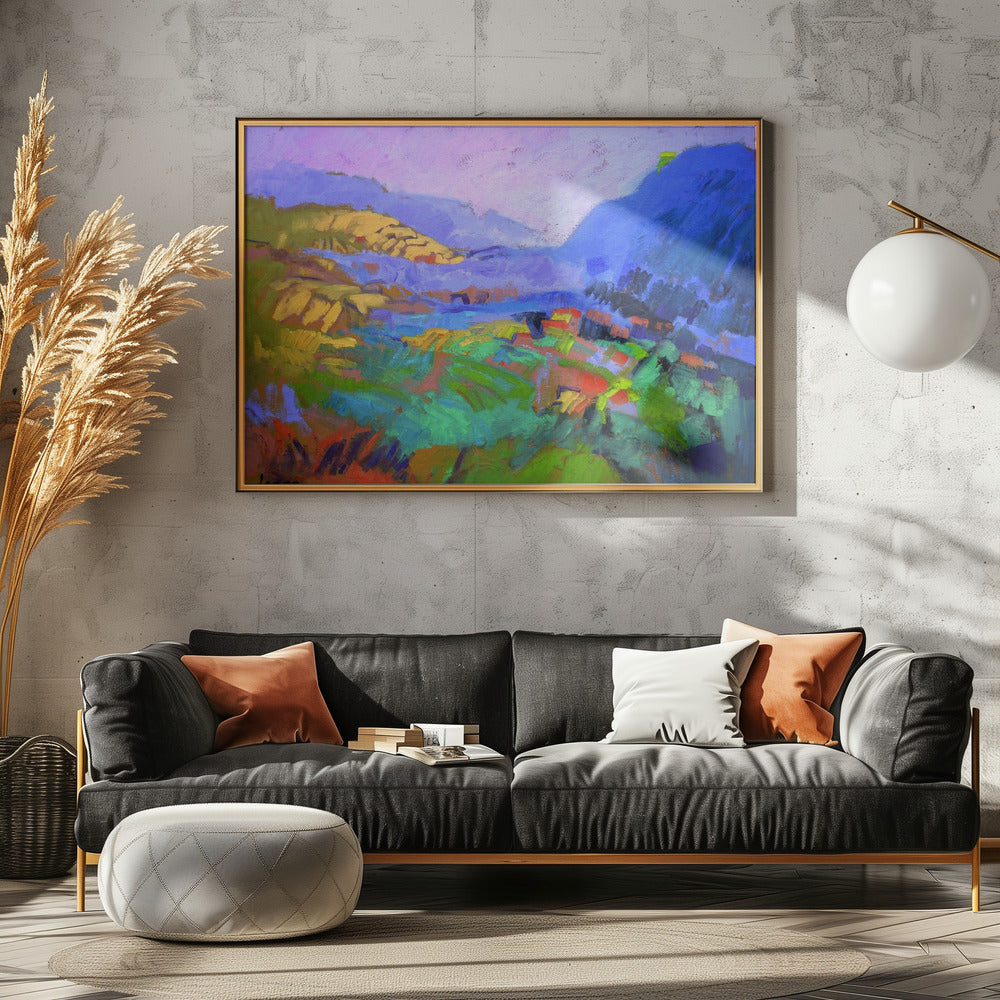 Levendige Vallei Droom | Canvas