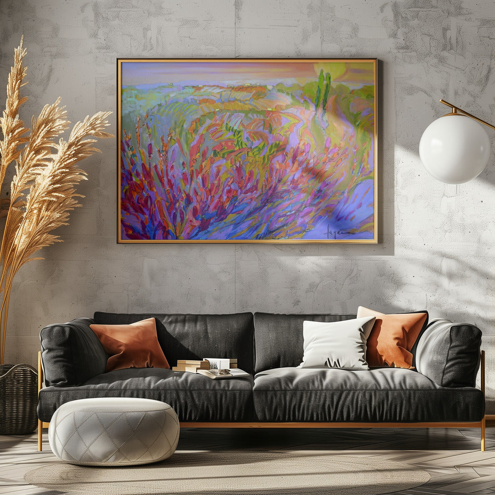 Vivid Colors And Delicate Petals | Canvas