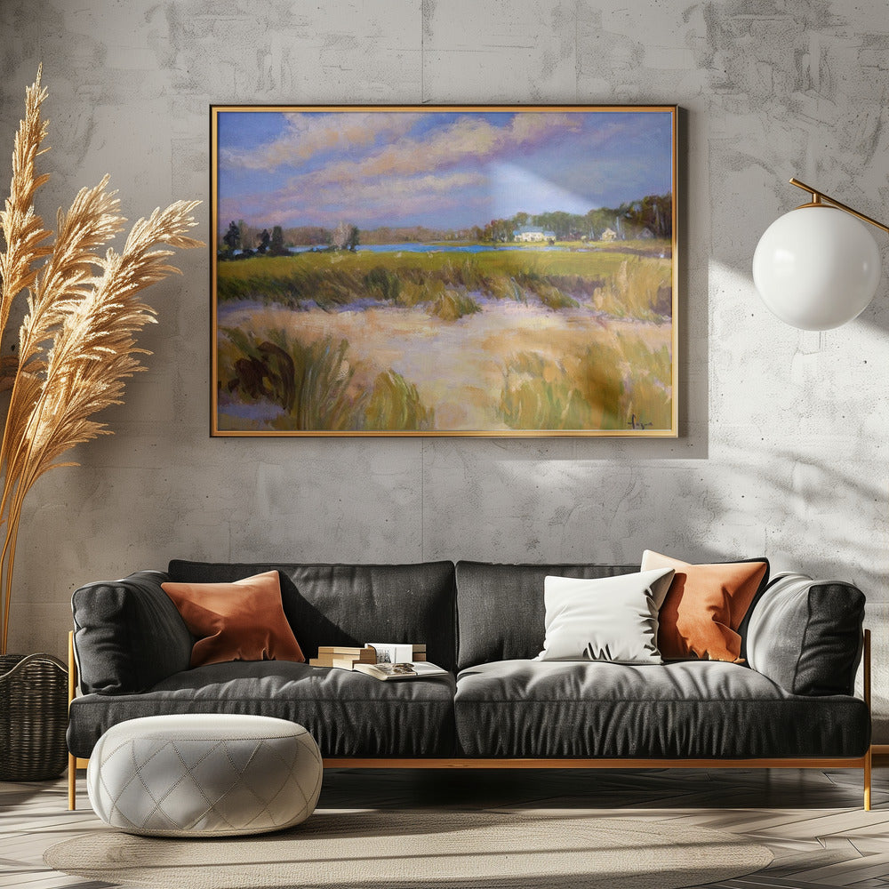 Sereen moeraslandschap | Poster