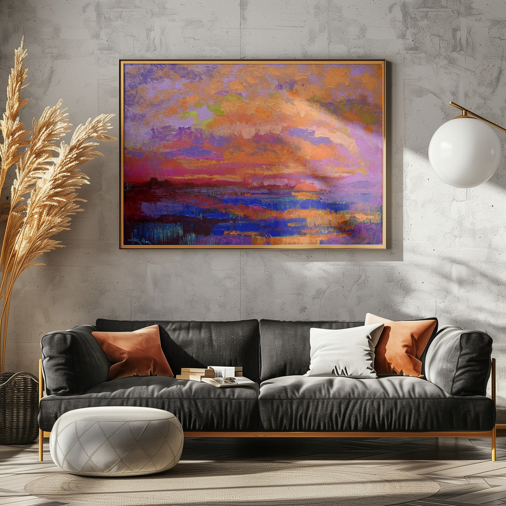 Vivid Sunset Hues | Poster