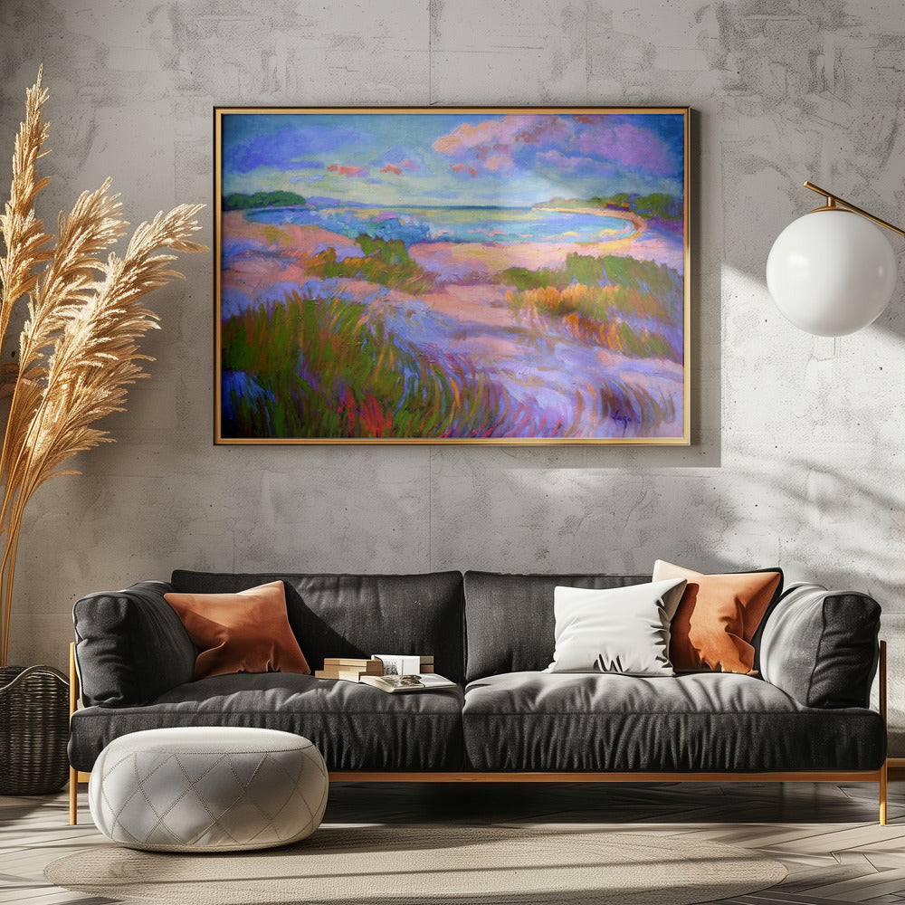 Door de natuur geïnspireerd landschap | Poster