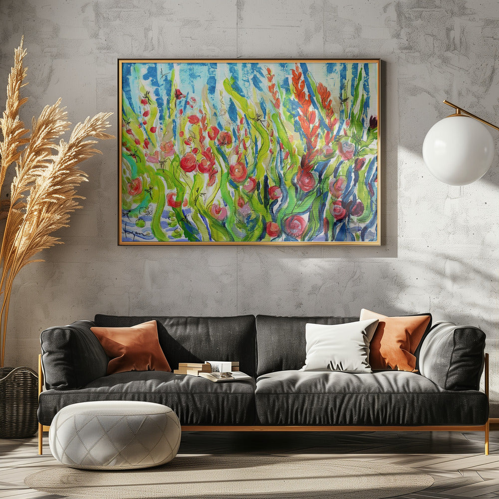 Blooming Frenzy | Canvas
