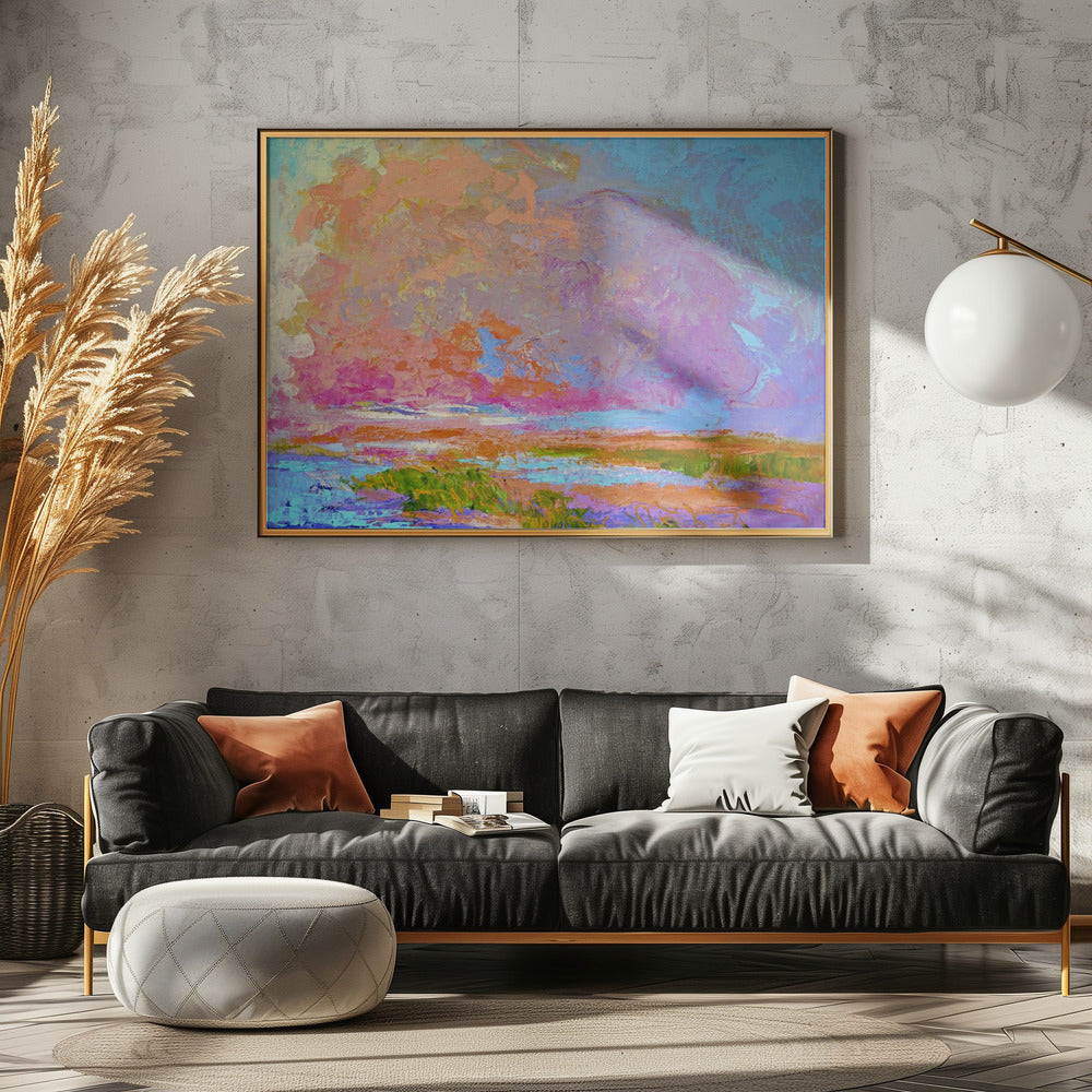 Levendige Horizon | Canvas