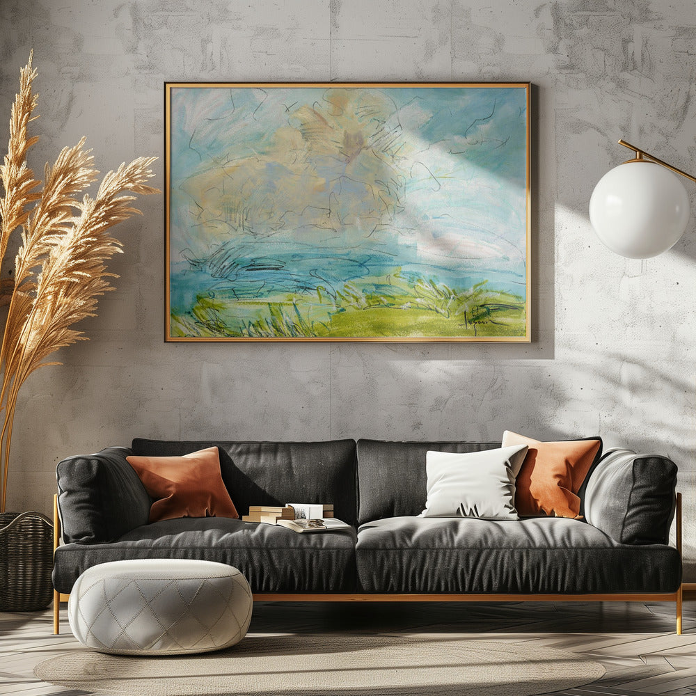 Grillige Horizon | Canvas