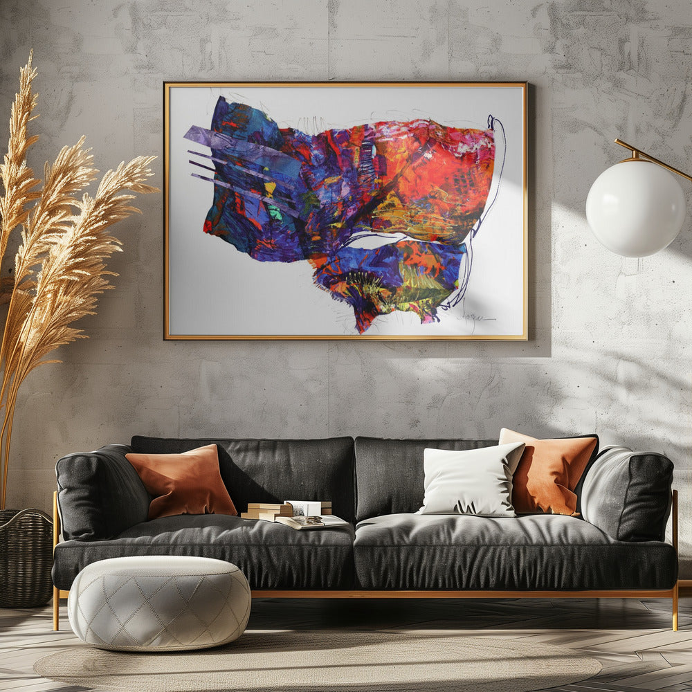 Levendig wandtapijt | Canvas