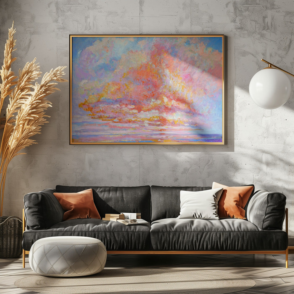 Levendige Horizon | Canvas