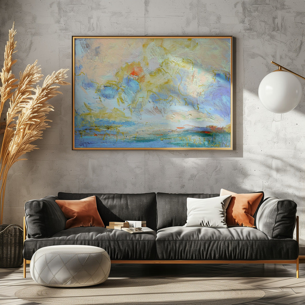 Dromerige Horizon | Canvas