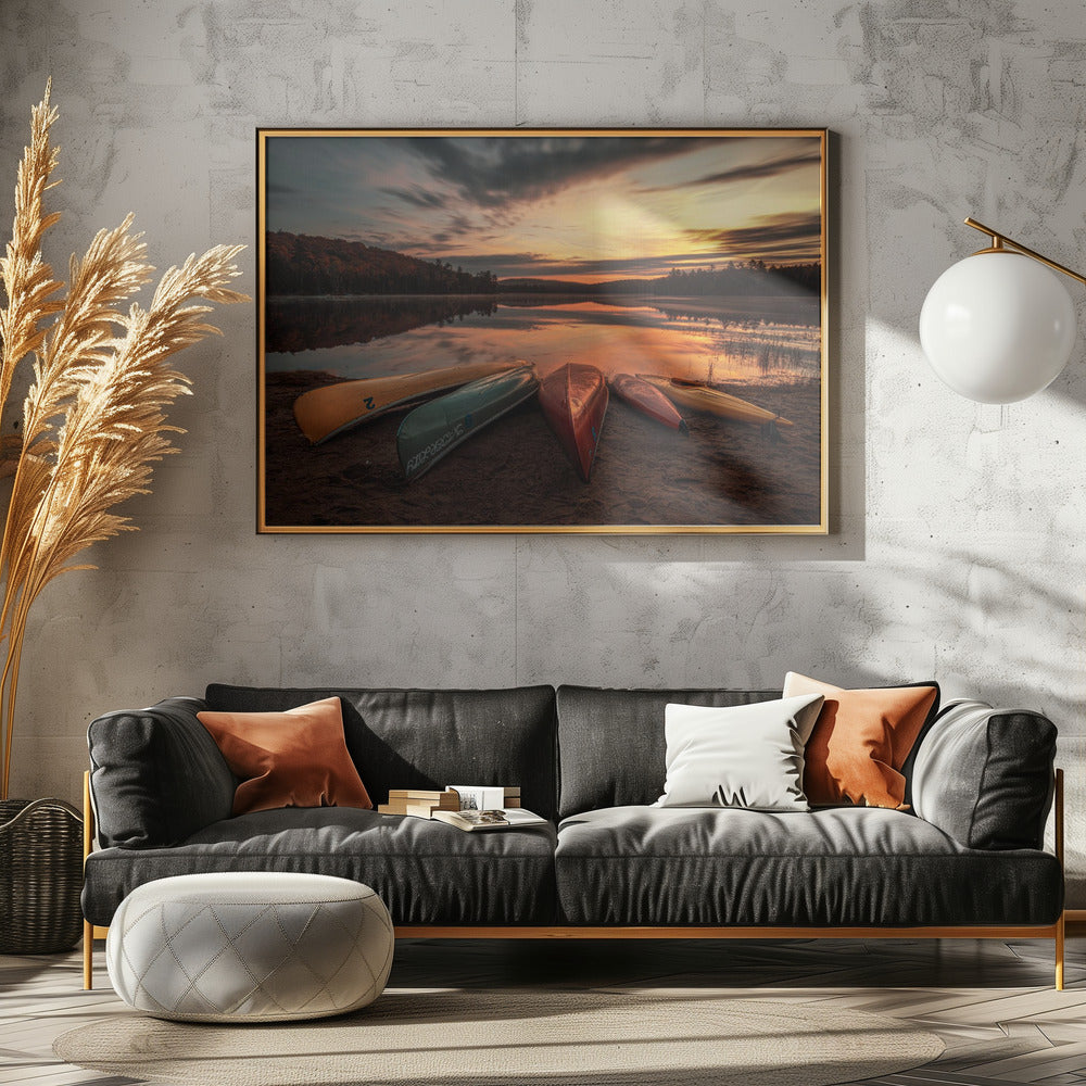 Sunrise on the Lake | Canvas