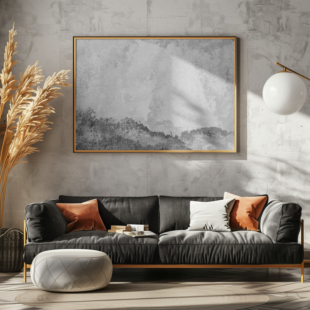 Grijswaardenbergen | Canvas
