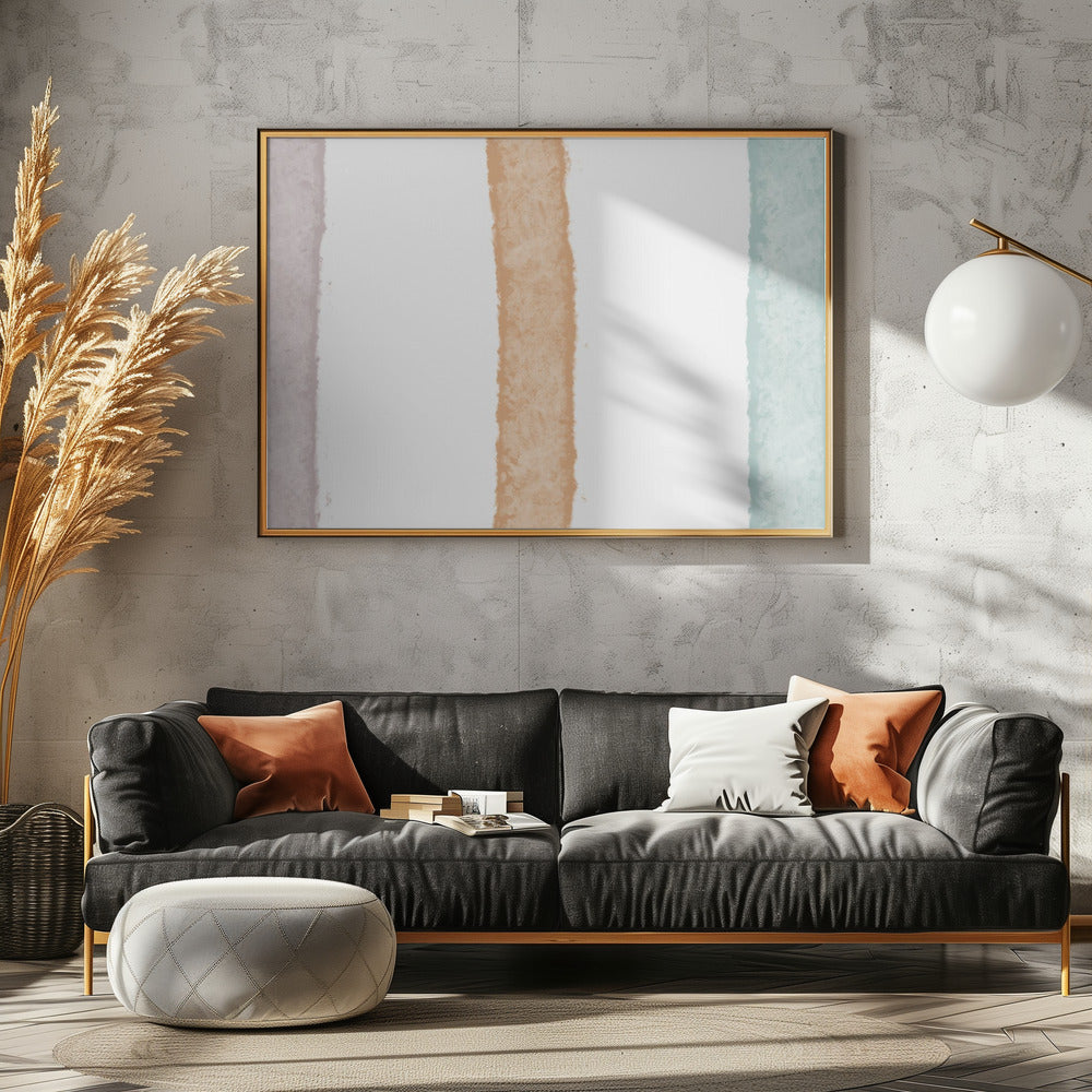 Colorful Stripes Harmony | Canvas
