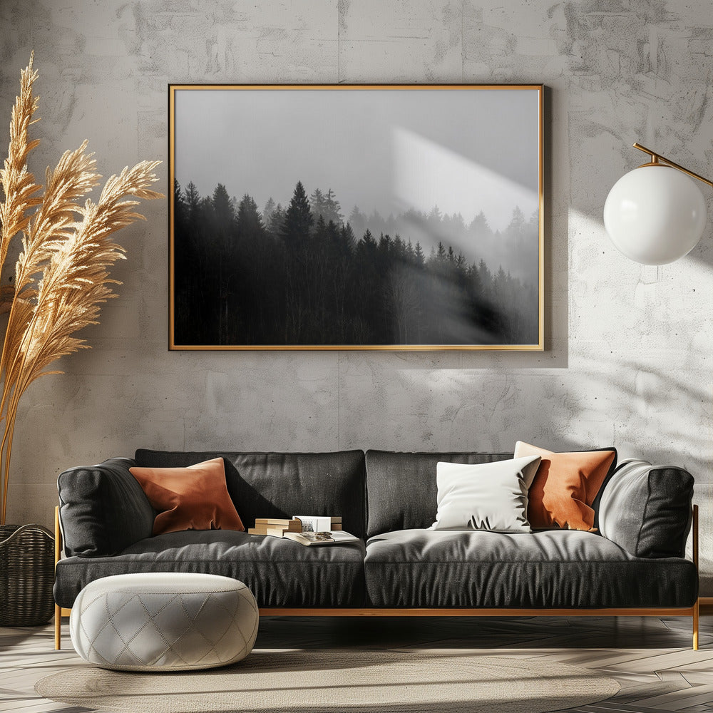 Mistige bossen 7 | Poster