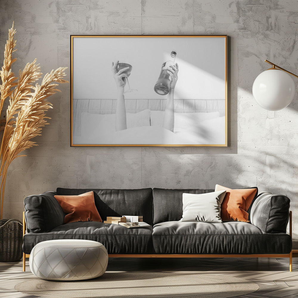 Aperol In Bed Horizontaal | Canvas