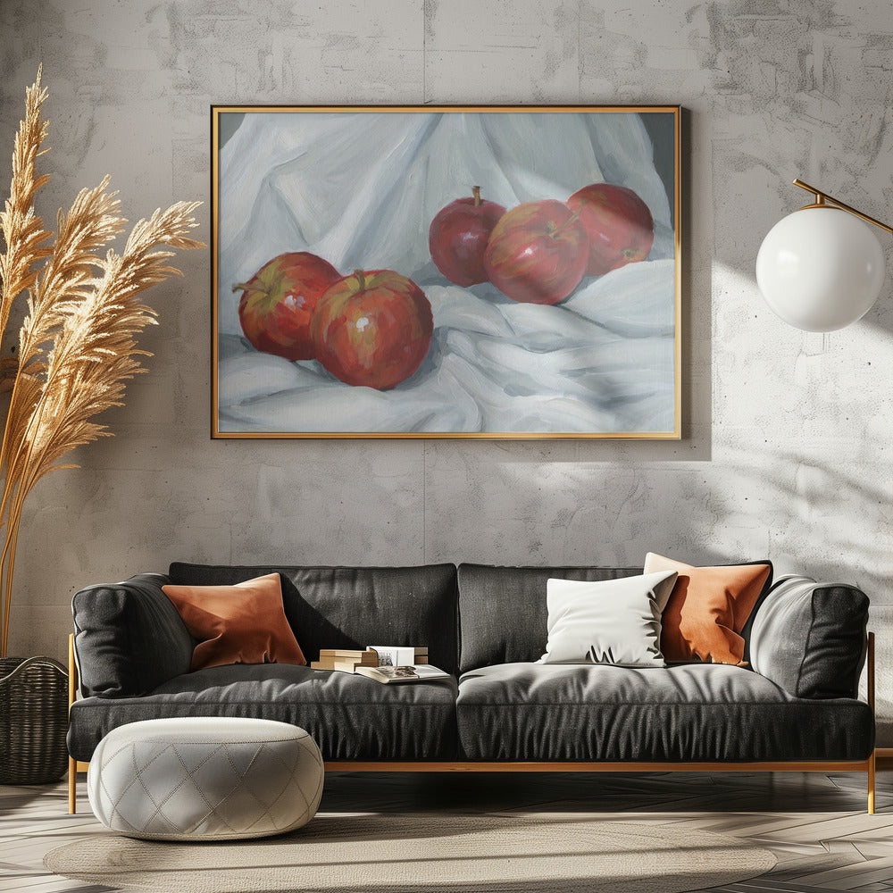 Rode appels | Canvas
