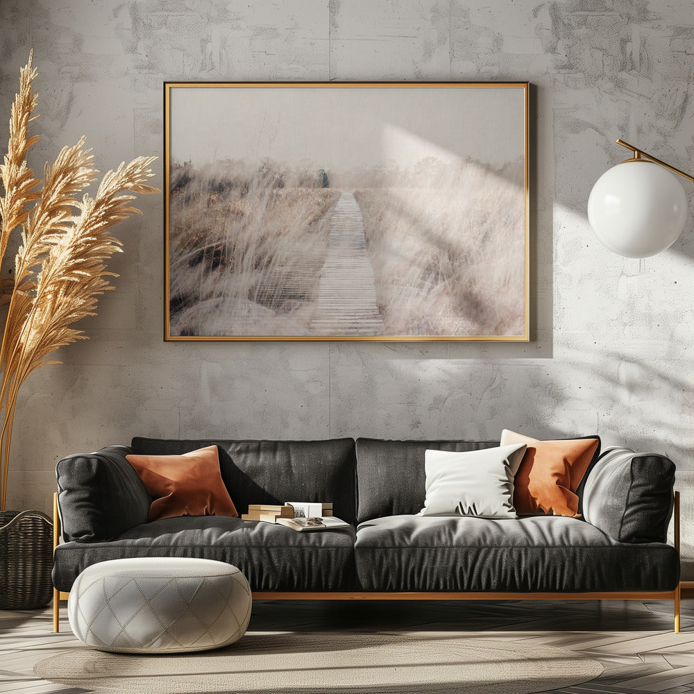 Dromerig landschap | Poster