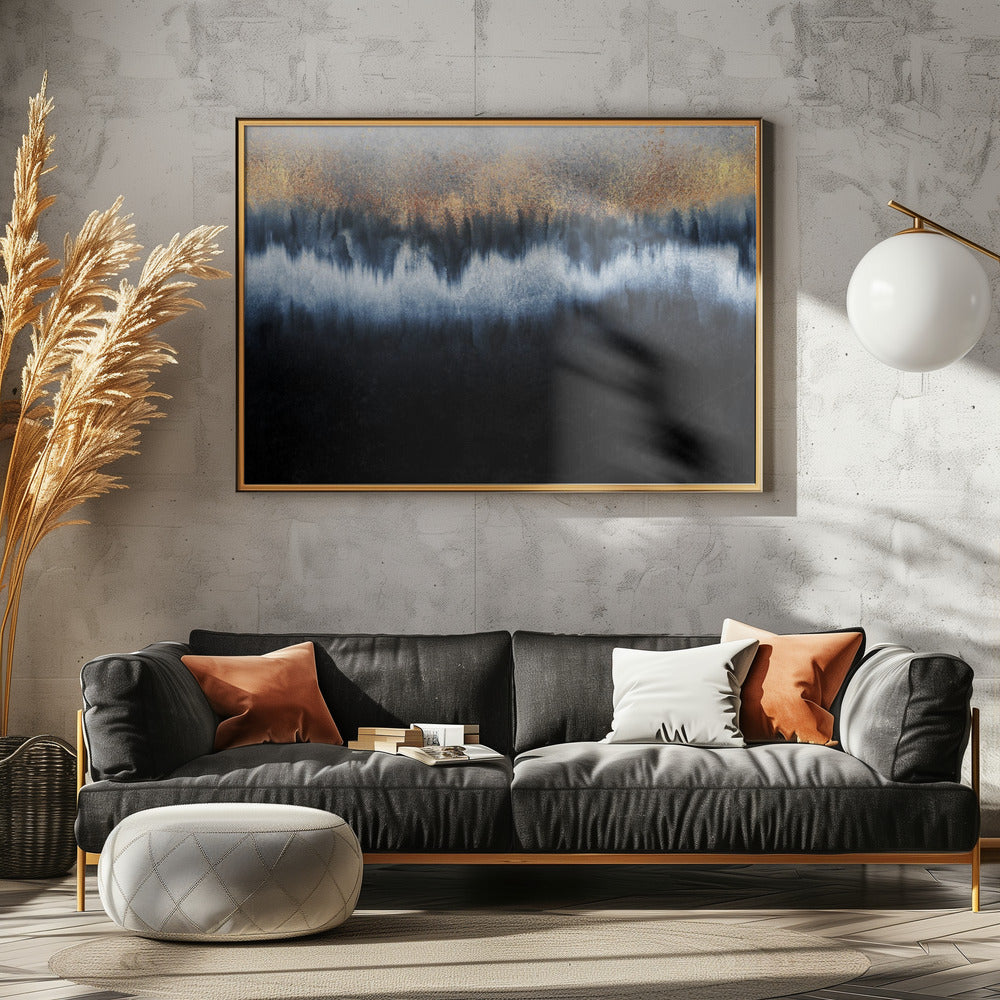 Gouden Horizon | Canvas