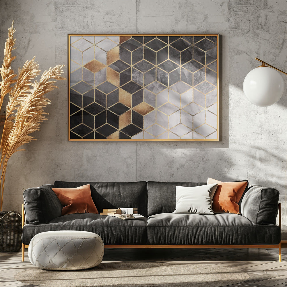 Rokerige Blokjes | Canvas