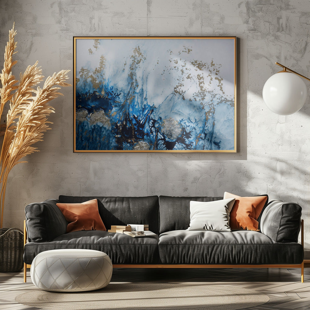 Onderwater - Zachtjes drijvend | Canvas