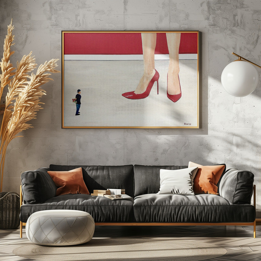 Zeg het met bloemen | Canvas