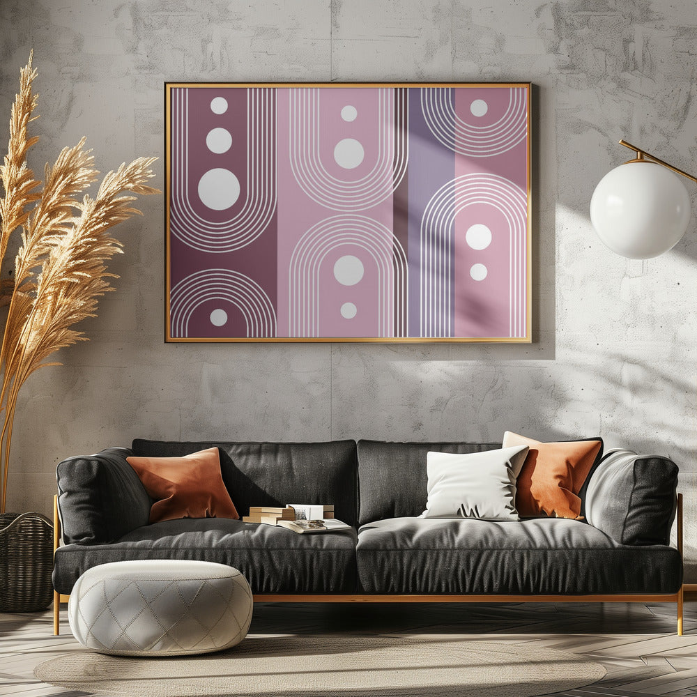 Geometrisch Abstract nr. 17 | Poster