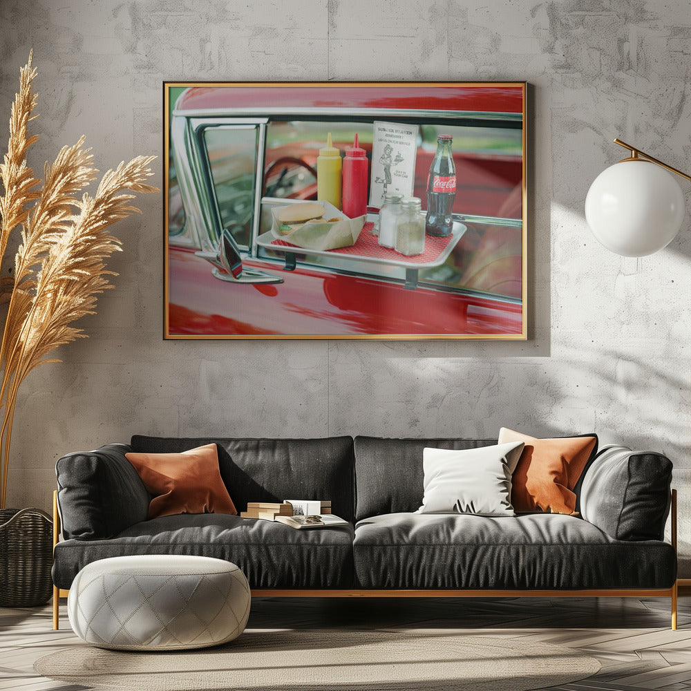 Klassieke auto V | Canvas