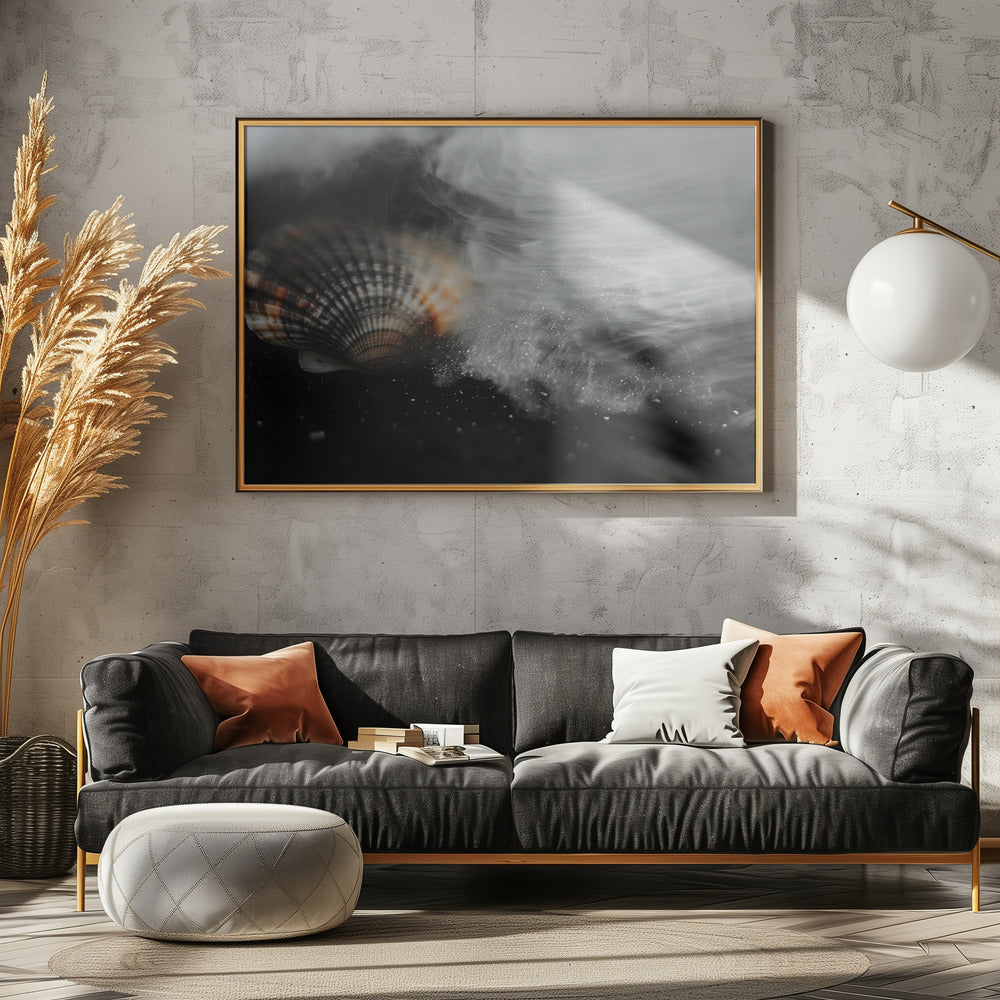 Fluisterende Schelp | Poster