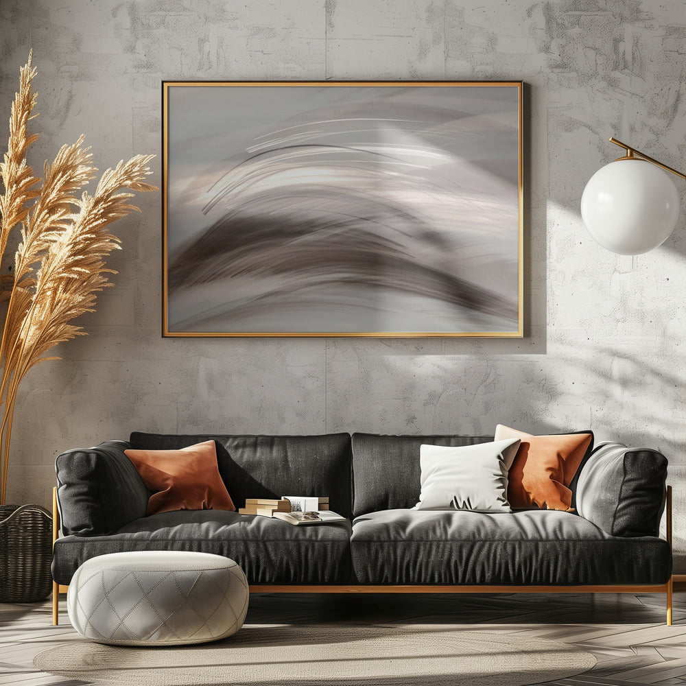 Abstracte golven | Poster