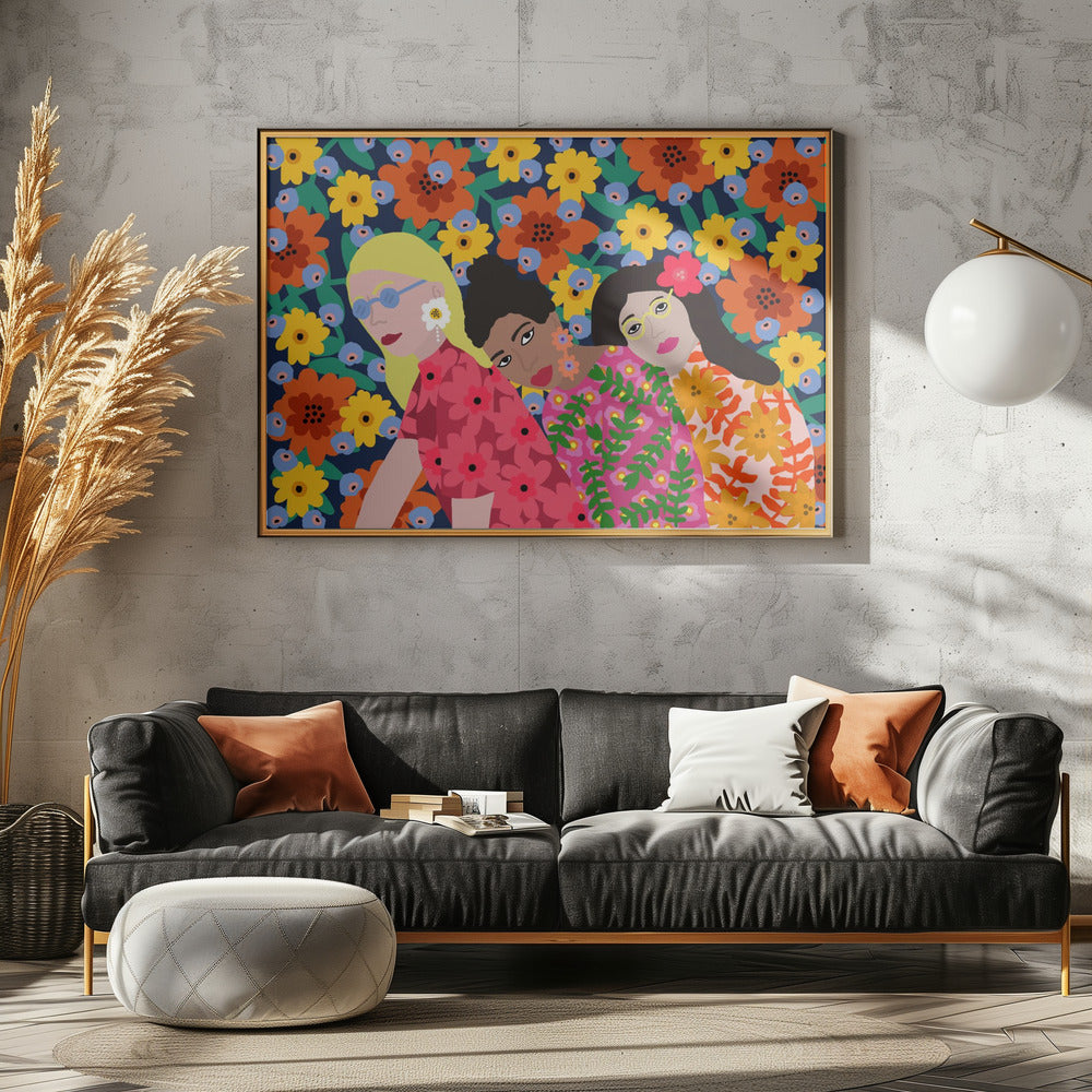 Drie Vrienden | Canvas