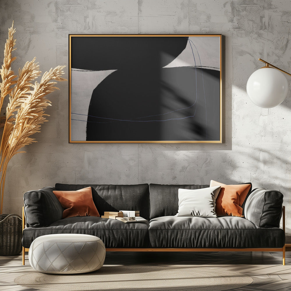 Curved Shadows | Canvas